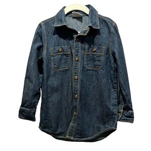 Crazy 8 Denim Shirt Size XS 4